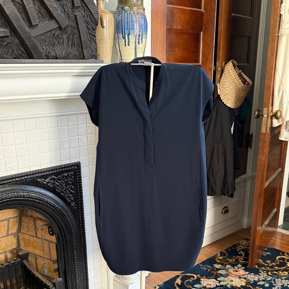Vince Midnight Blue Shift Dress- worn a few times‎